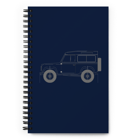 Defender 90 - Spiral notebook