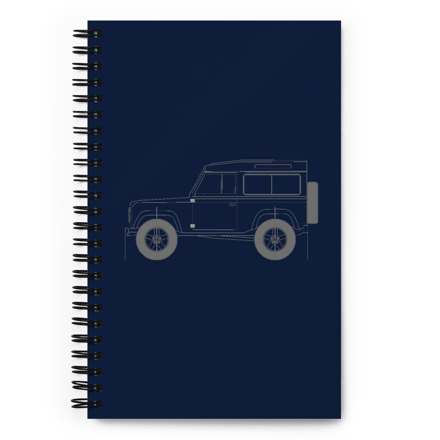 Defender 90 - Spiral notebook